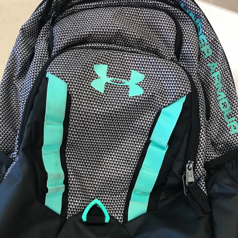 Under Armour storm 1 backpack black&white w/mint